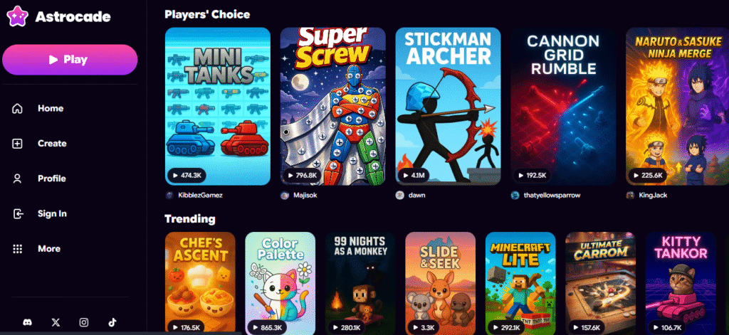 Website game online browser terbaik